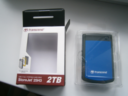 Жорсткий диск Transcend StoreJet 25H3P 2TB TS2TSJ25H3B 2.5 USB 3.0 External фото від покупців 9