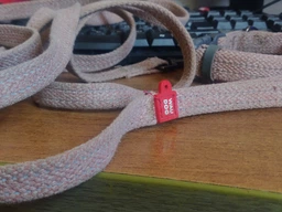 Поводок для собак из восстановленного хлопка Collar WAUDOG Re-cotton светоотражающий, S, Ш 15 мм, Дл 300 см (03087) фото от покупателей 3