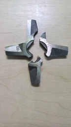 Нож для мясорубки, 54/10 мм, NR8, Zelmer 86.3109, Whicepart (двусторонний)