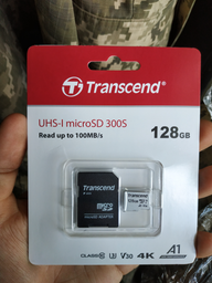 Карта памяти Transcend 300S microSDXC 128GB UHS-I U3 + SD-Adapter (TS128GUSD300S-A) фото от покупателей 18