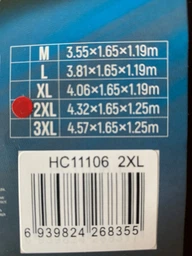 Тент автомобильный Vitol HC11106 3XL 457х165х125 см Серый (HC11106 3XL) фото от покупателей 8