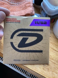 Струни для акустичних гітар Dunlop DAB1152 Bronze 80/20 Medium Light (11-52)