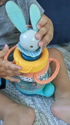 Развивающая игрушка Taf Toys пирамидка Кролик коллекция Полярное сияние (12445) фото от покупателей 1