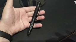 Ручка тактична для самооборони RovTop з склобою Чорні 0,7 мм фото від покупців 1