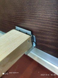 Двуспальная Кровать из дерева сосна 120*200 Престиж MECANO цвет Светлый орех 19MKR05 фото от покупателей 8