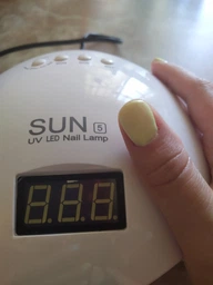 Набір для покриття нігтів гель-лаком Профі + лампа SUN 5 UV/LED 48W White фото від покупців 8