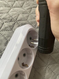 Мухобійка електрична Bug catcher Зарядка від мережі Тришарова сітка Від усіх типів літаючих насекомих. фото від покупців 3
