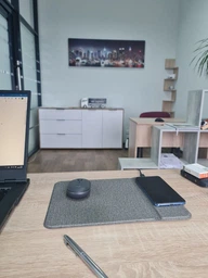 Ігрова поверхня з бездротовою зарядкою VHG A107 15W Wireless Charging Mouse Pad Grey фото от покупателей 1