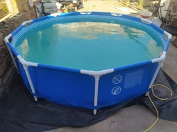 Бассейн каркасный "Metal Frame Pool" Intex 28202, 305Х76 см, с фильтр-насосом, 4485 л. фото от покупателей 18
