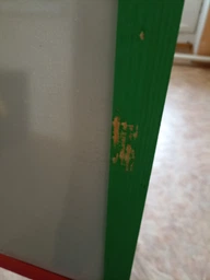 Мольберт дитячий двосторонній магнітний 110 см, різнокольоровий з поличкою, дошка для малювання, розвитку, навчання та творчості, для магнітів, маркерів і крейди 3в1, Бєртік (МРКв). фото від покупців 10