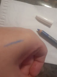 Карандаш для глаз Constance Carroll Kohl Eyeliner 08 blaizing blue синий 8 см фото от покупателей 2