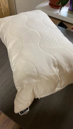 Антиаллергенная подушка MirSon EcoSilk №1602 Eco Light 50х70 средняя Creamy (2200002647113) фото от покупателей 1