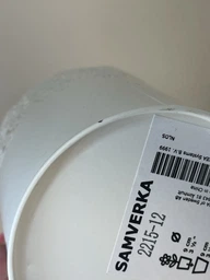 SAMVERKA Горщик для квітів 9см Ikea 503.887.39