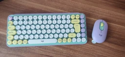 Клавіатура бездротова Logitech POP Keys Wireless Mechanical Keyboard Daydream Mint (920-010717) фото від покупців 12
