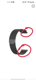 Ремешок 20мм для Amazfit GTS / GTS 2 / GTS 2 mini / GTS 2e / GTS 3 / GTS 4 mini миланская петля синий фото от покупателей 2