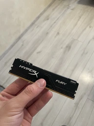 Оперативная память HyperX DDR4-3200 8192MB PC4-25600 Fury Black (HX432C16FB3/8)