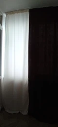 Комплект Штор Декорин Микровелюр Дабл 150x270 см 2 шт Серо-бежевый с Темно-серым фото от покупателей 9