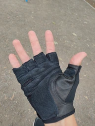 Рукавички для фітнесу Harbinger Power Non-Wristwrap Weightlifting Gloves Black XXL фото від покупців 6