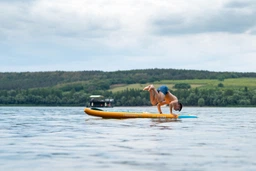 Турингова надувна SUP дошка сап борд AQUATONE FLAME 11.6 фото від покупців 2