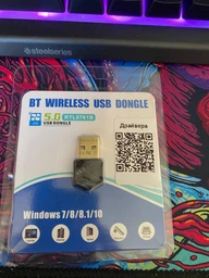 Адаптер USB Bluetooth 5.0 U&P M25 Black (SHT-M25-BK) фото від покупців 1