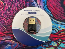 Адаптер USB Bluetooth 5.0 U&P M25 Black (SHT-M25-BK)