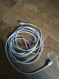 Патч-корд литой RITAR, CCA, UTP, RJ45, Cat.5e, 0,3m, желтый Q710 фото от покупателей 6