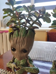 Комплект горшок для цветов и канцелярии Грут Groot G1 G2 G3
