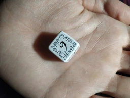 Кубик Q-Workshop D4, D6, D8, D10, D12, D20, D100 (в асорт.) (1 шт.) (JMIX04)