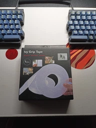 Багаторазова двостороння клейка стрічка Ivy Grip Tape 2 м Прозора фото від покупців 5