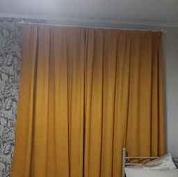 Шторы Декорин Диамант 150x265 см 2 шт Капучино (200) фото от покупателей 8