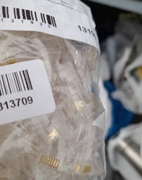 Коннектор Ritar Premium RJ-45 8P8C Cat-5 (позолоченые контакты) 100 шт Transparent (YT-13193)