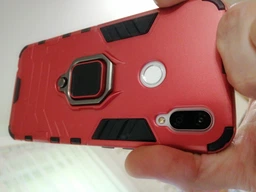 Чохол Iron Ring для Huawei P Smart Plus / Nova 3i / INE-LX1 броньований Бампер Броня Red фото від покупців 1