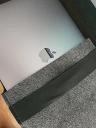 Чохол для ноутбука Gmakin для Macbook Pro 13 New Сірий, Конверт, На резинці (GM71-13New) фото від покупців 4