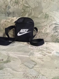 Сумка через плечо Nike Nk Heritage S Crossbody 1L ONE SIZE сірий BA5871-084 фото от покупателей 1