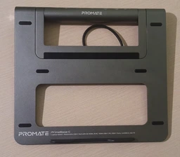 USB-C хаб 9-в-1 Promate PrimeBase-C USB-C PD/HDMI/2xUSB 3.0/RJ45/SD/MicroSD Grey (primebase-c.grey) фото от покупателей 1