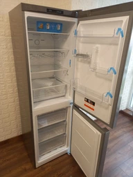 Холодильник с нижней морозильной камерой Indesit INFC8TI21X0, 2 двери, 231л, 104л, A+, NF, Нержавеющая сталь (INFC8TI21X0) фото от покупателей 13