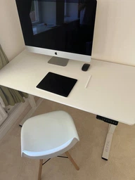 Стол с электрорегулировкой высоты RZTK eDesk 2 1200 х 600 мм Black фото от покупателей 5