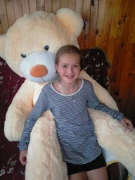 Плюшевий ведмедик Teddy Boom Тедді 180 см шоколадний фото від покупців 2