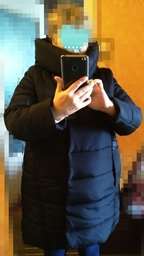 Женская куртка зимняя ModaOpt 00071-3 50 черный фото от покупателей 1
