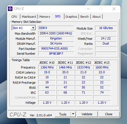 Оперативная память Kingston SODIMM DDR4-3200 16384MB PC4-25600 ValueRAM (KVR32S22D8/16)
