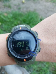 Наручні годинники Skmei 1231AG Military Smart Watch + Compass фото від покупців 3