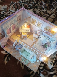 3D Румбокс Інтер'єрний конструктор DIY House Hongda craft «Все для тебе» + Захисний купол (M026) фото від покупців 1