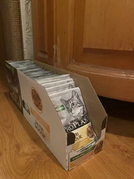 Вологий корм для стерилізованих котів Purina Pro Plan Sterilised Пуріна Проплан з куркою в підливці пауч 85 г 26 шт (7613036092852) фото від покупців 9