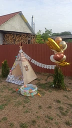 Прапорці Паперові З Днем Народження Білі фото від покупців 2