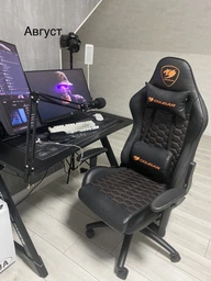 Комп'ютерне крісло для геймера Cougar Outrider S Black/Orange фото від покупців 14