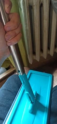 Комплект ведра с отжимом для уборки из швабры
