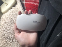 Гибридная лампа для маникюра и педикюра от USB LЕD+UV SUN mіnі для наращивания ногтей гель лака,&nbsp;6W, Розовая фото от покупателей 10