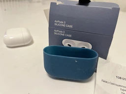 Силиконовый чехол для наушников Apple AirPods 3, Ultrathin Silicone Case, зеленый, защитный кейс, ультратонкий и легкий, защита от царапин и пыли, мягкий силикон, ArmorStandart (ARM60303) фото от покупателей 4