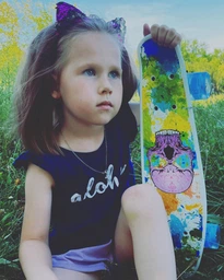 Скейт Пенни Борд Детский Best Board S 29661 Длина Доски 55 см Колёса Светятся