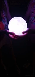 Нічник у вигляді Місяця 3D Moon Light USB+ пульт 16 режимів (SH778072) фото від покупців 2